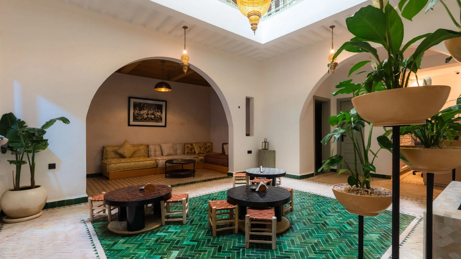 Le cœur du riad